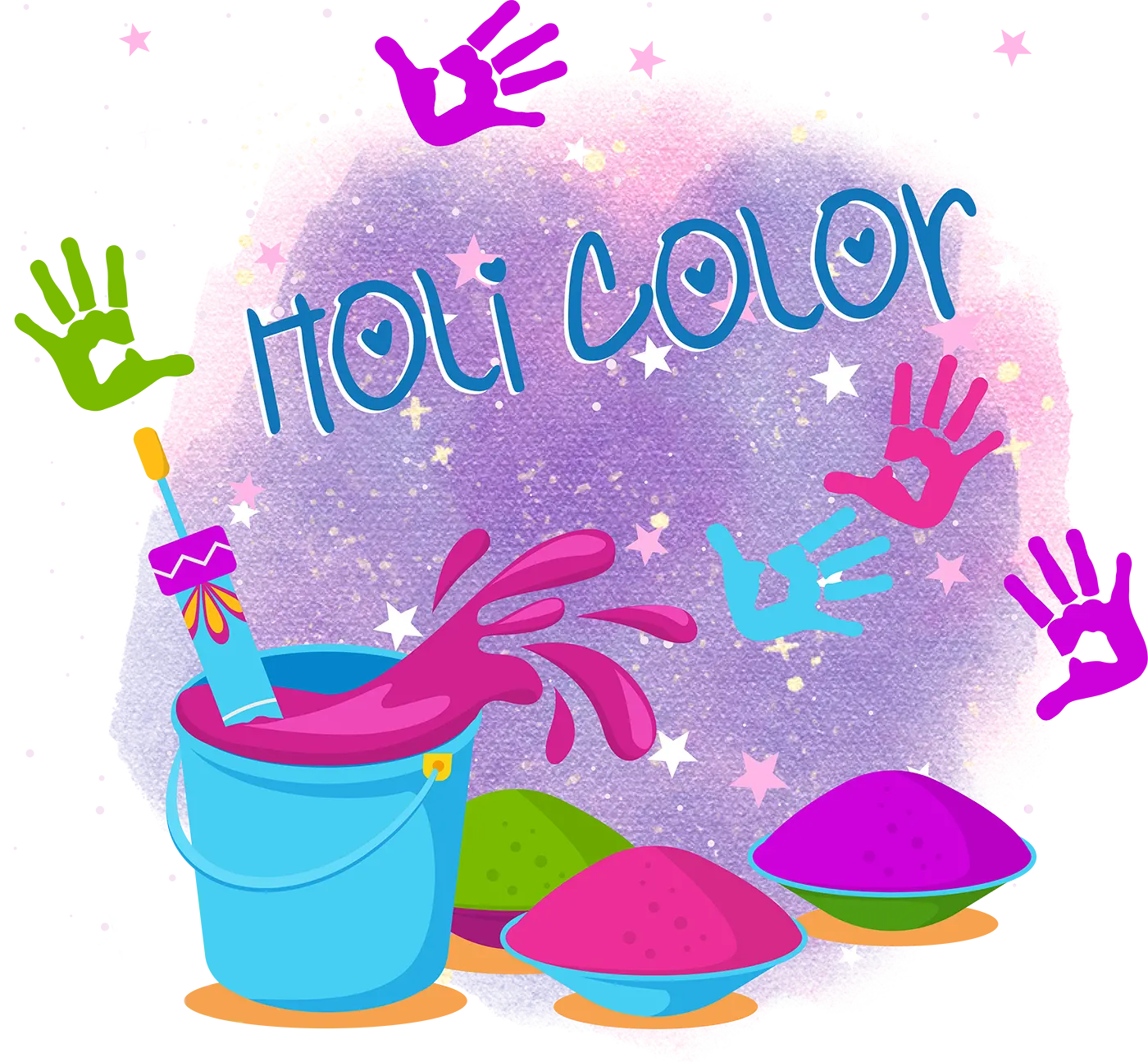 Holi color